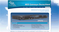 Desktop Screenshot of mdsgateways.de